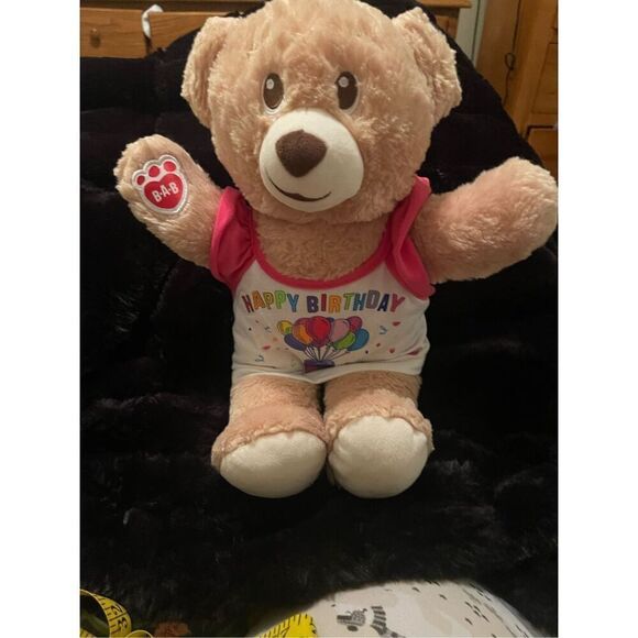 Build-A-Bear Workshop Tan Lil Honey Cub Plush Teddy Bear Stuffed Toy - Picture 11 of 13